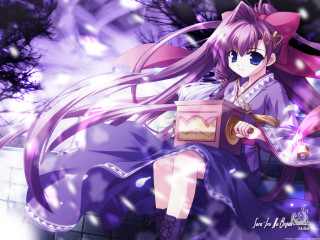 Purple dress girl bench pink - a purple hat free wallpaper