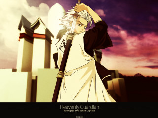 Heroic man sword building purple - a purple sky free wallpaper
