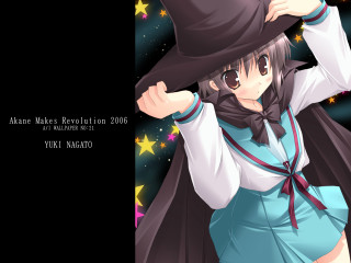 Witch hat starry sky night - star free wallpaper for desktop