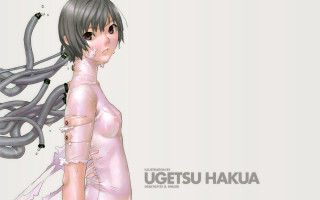 Woman longhair whitedress cyberpunk biopunk - biopunk free wallpaper