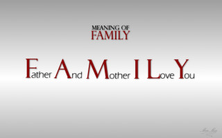 Red white family background photo - free love wallpaper