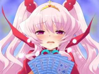 Anime girl pink hair tarot - tarot card free wallpaper
