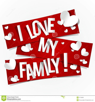 Love my family stickers white - allen tupper true free wallpaper