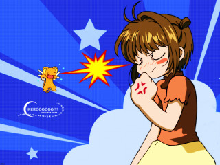 Girl star cat anger blush - autodestructive art free wallpaper