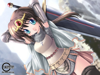 Alice prin sword dress anime - a sword and a dress free wallpaper