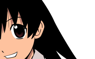 Ayako rokkaku smiling anime black - long black hair free wallpaper