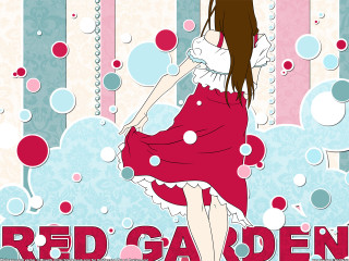 Girl red dress bubbles storybook - a red dress free wallpaper for desktop