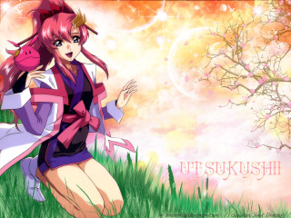 Girl pink hat dress dragon - her shoulder free wallpaper