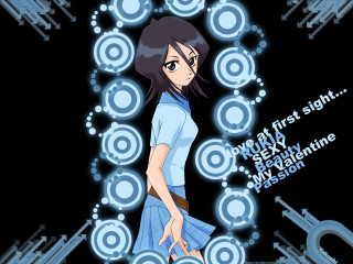 Woman blue dress musical instrument - musical free wallpaper
