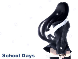 Girl long black hair serafuku - a stool free wallpaper