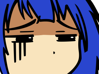 Sad bluehair girl yandere manga - blue hair free wallpaper