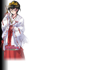 Woman kimono sword ayako rokkaku - concept art free wallpaper