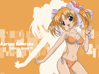 Cartoon girl bikini pinkbow cityscape - a pink bow free wallpaper
