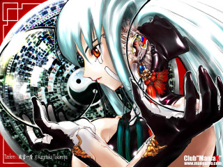 White hair black hat cybernetic - cybernetic free wallpaper