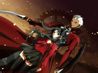 Neo romanticism clocktower sword archer - a clock tower free wallpaper