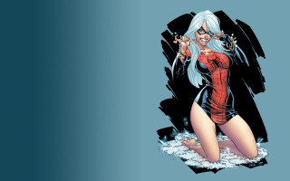 Woman red black sword background - underground comix free wallpaper