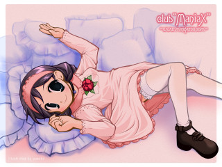 Ayako rokkaku manga anime bed - her chest free wallpaper
