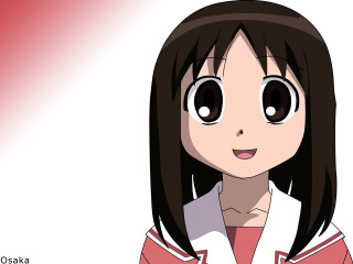 Cartoon girl long black hair 2 - shirt free wallpaper