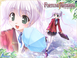 Girl blue umbrella red jacket - a red jacket free wallpaper