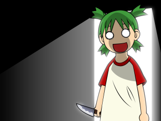 Dark green haired yandere kitchen - him free wallpaper for desktop