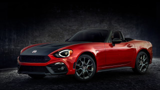 Red sports car black light - dark free wallpaper