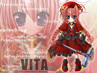 Anime red dress hat bunny - a red hat free wallpaper