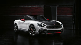 White sports car garage red 3 - roof free wallpaper