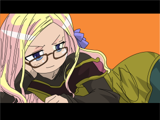Girl glasses pink hair bed 2 - flat free wallpaper