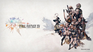 Anime characters final fantasy iv - a group of anime characters free wallpaper