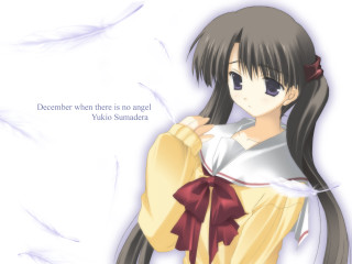 Girl long black hair yellow - the back free wallpaper