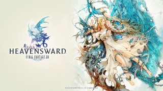 Woman blue dress dragon back - akihiko yoshida free wallpaper for desktop