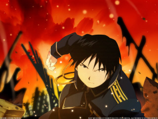 Fire soldier cat ember twilight - ufotable free wallpaper