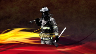 Firefighter fire hose armor heroic - heroic free wallpaper