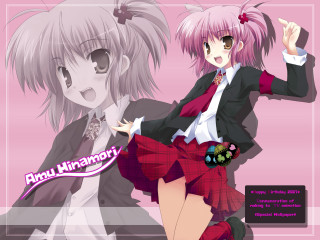 Anime couple pink background net - a couple of anime characters free wallpaper for desktop
