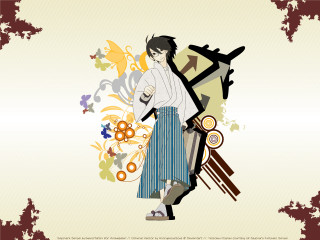 Woman suitcase clock floral toyism - floral free wallpaper