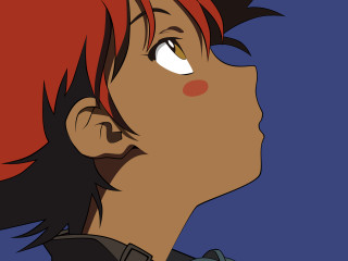 Eizan kikukawa cartoon red hair - a red nose free wallpaper