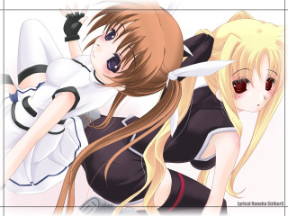 Anime girls long hair knife - outfit free wallpaper