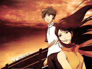 Couple water sky dusk neo - a couple of people free wallpaper