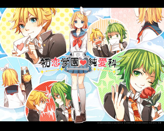 Anime characters expressions faces body 3 - a background of stars free wallpaper