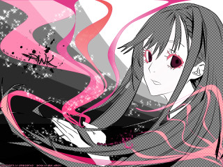 Girl pinkeyes smoking manga netart - a cigarette free wallpaper for desktop