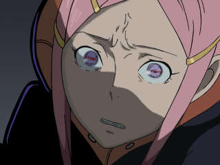 Creepy pinkhaired girl yan dere - their face free wallpaper