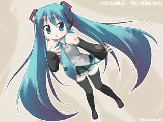 Blue haired girl anime pleated - visual art free wallpaper