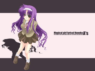 Alice prin girl purple hair - a brown dress free wallpaper