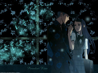 Man woman snowflake window neo - a man and a woman free wallpaper