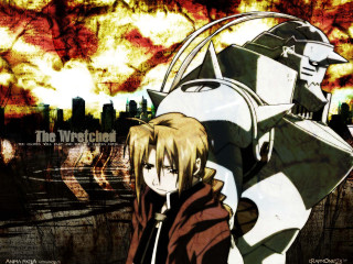Anime gun woman city poster - a city free wallpaper