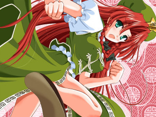 Redhair greeneyes hugging green dress - a green dress free wallpaper