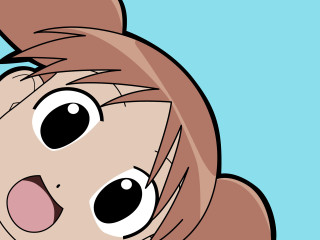Surprised ponytailed girl anime blue - ayo free wallpaper
