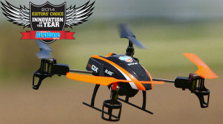Orange black rc drone red - detail free wallpaper