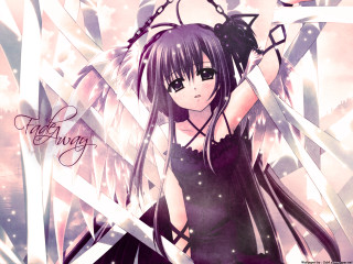 Long haired girl sword starry - a background of stars free wallpaper
