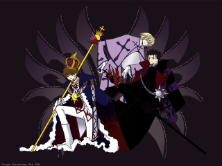 Anime couple crown gothic characters - a crown free wallpaper